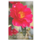 季節の花々のカレンダー KALENDER (Jan 2026)