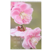 季節の花々のカレンダー KALENDER (Feb 2027)