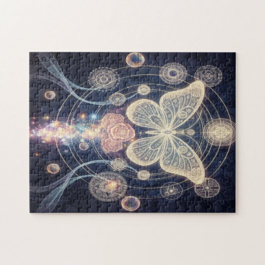 宇宙の叡智 黄金の蝶と神聖幾何学 PUZZLE (Horizontal)
