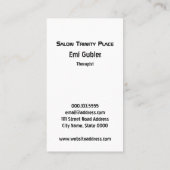 宇宙柄 カッコいいデザイン名刺 VISITENKARTE (Rückseite)