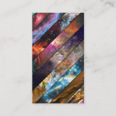 宇宙柄 カッコいいデザイン名刺 VISITENKARTE (Vorderseite)