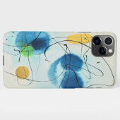 宇宙x抽象芸術アート iPhone hülle (Rückseite (Horizontal))