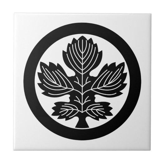 安倍梶の葉 FLIESE (Vorderseite)