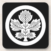 安 倍 梶 の 葉 UNTERSETZER (Vorderseite)