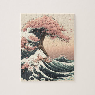 富士山と桜 PUZZLE