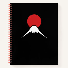 富士山 Fuji – Zen Minimalist Notebook Notizblock