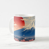 富士山 KAFFEETASSE (Vorderseite Links)