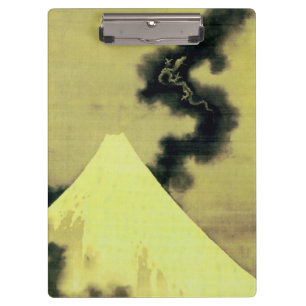 富 士 と 龍, 北 Mount Fuji und Dragon, Hokusai, Ukiyo-e Klemmbrett