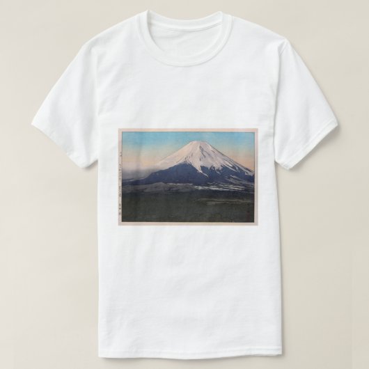 富 士 十 吉 村, Zehn Ansichten von Fuji, Yoshida Böse, T-Shirt (Design vorne)