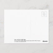 富 士 十 吉 村, Zehn Ausblicke auf Fuji, Yoshida Böse, Postkarte (Rückseite)