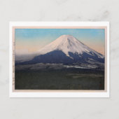 富 士 十 吉 村, Zehn Ausblicke auf Fuji, Yoshida Böse,  Postkarte (Vorderseite)