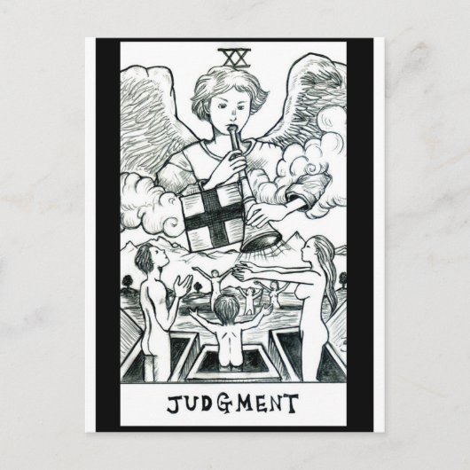 審判 POSTKARTE (Vorderseite)