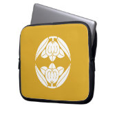 対 い 橘 LAPTOPSCHUTZHÜLLE (Vorderseite Links)