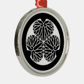 尾 張 葵 SILBERNES ORNAMENT (Rechts)