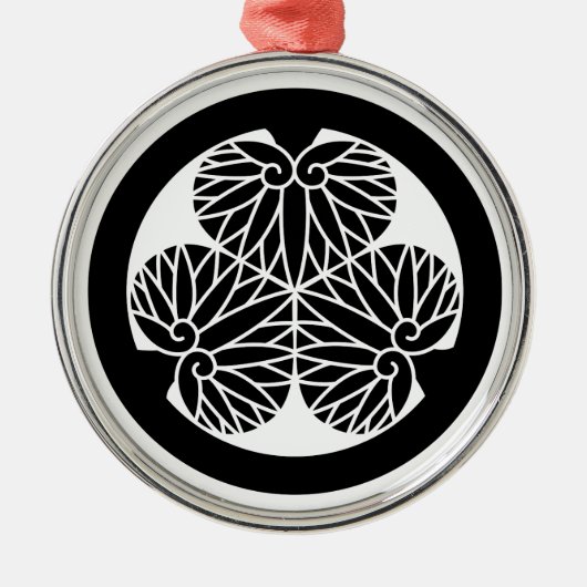 尾 張 葵 SILBERNES ORNAMENT (Vorne)