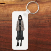 山本 花音 (yamamoto kanon) schlüsselanhänger (Rückseite)