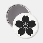 山 桜 MAGNET (Vorderseite/Rückseite)