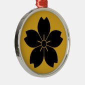 山 桜 SILBERNES ORNAMENT (Rechts)