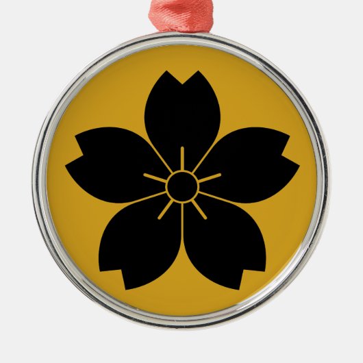 山 桜 SILBERNES ORNAMENT (Vorne)