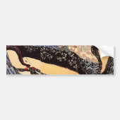 巨 鯨, 国 Big Whale, Kuniyoshi, Ukiyoe Autoaufkleber (Vorne)