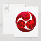 巴 獅 子 POSTKARTE (Vorne/Hinten)