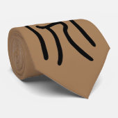 干支 十二支の虎（Tiger）漢字で表す商品 Krawatte (Gerollt)