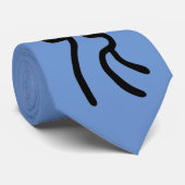 干 支 十 二 支(Rabbit)兔の Krawatte (Gerollt)