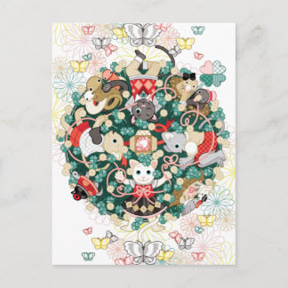幸 せ レ ショ(Happy Collection) Postkarte