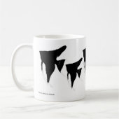 影絵のエンゼルフィッシュ KAFFEETASSE (Links)