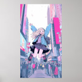 【待ち受け画像】ダウンロードして待ち受け画像にできます|寿司娘 GenerativeAI Poster (Vorne)