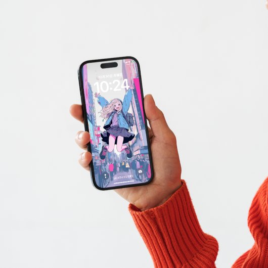 【待ち受け画像】ダウンロードして待ち受け画像にできます|寿司娘 GenerativeAI Poster