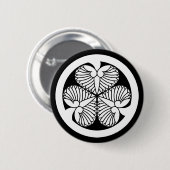 徳 川 葵(五 代 吉)23 綱 BUTTON (Vorne & Hinten)