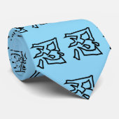 忍者の漢字 KRAWATTE (Gerollt)