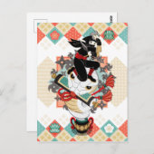 忍 者 蛇2019(リ0ク)/ Ninjsnake 219(make) Postkarte (Vorne/Hinten)