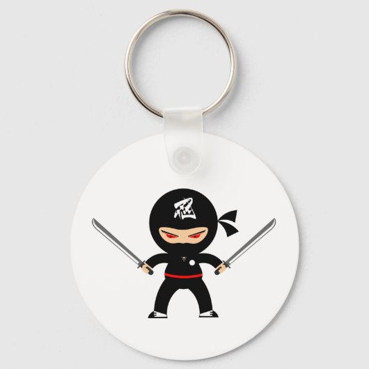 忍 者 NINJA SCHLÜSSELANHÄNGER (Vorderseite)