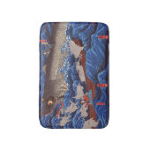 怪 鮫,国 Monsterhai, Kuniyoshi, Ukiyo-e物 Badematte (Vorderseite Vertikal)