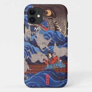 怪 鮫,国 Monsterhai, Kuniyoshi, Ukiyo-e物 Case-Mate iPhone Hülle