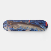 怪 鮫,国 Monsterhai, Kuniyoshi, Ukiyo-e物 Skateboard (Horizontal)