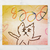 恋するハムスター食品&飲料ラベルセット BIERFLASCHENETIKETT (Einzelnes Label)