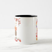 恋に落ちるハリネズミマグ ZWEIFARBIGE TASSE (Mittel)