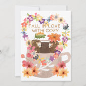 恋に落ちるハリネズミ SAVE THE DATE (Vorderseite)