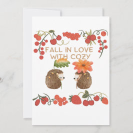 恋に落ちるハリネズミ SAVE THE DATE