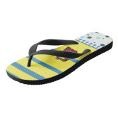 愛加ちゃんとかれんちゃん(ストライプ) BADESANDALEN (Schrägansicht)