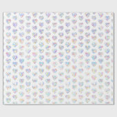 感謝のココロ Thank you 多言語44国語 字抜きパターン Geschenkpapier (Flach)