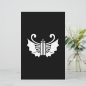 扇胡蝶 BRIEFPAPIER (Stehend Vorderseite)