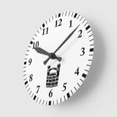 手桶 RUNDE WANDUHR (Winkel)