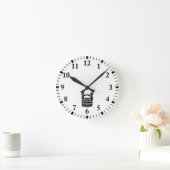手桶 RUNDE WANDUHR (Zuhause)