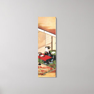 手 を 書 女, 春 Woman einen Brief schreiben, Shunsho Leinwanddruck