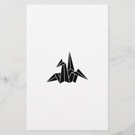 折り鶴 BRIEFPAPIER (Vorderseite)