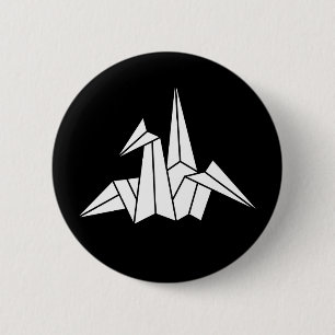 折 り 鶴 BUTTON